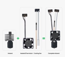 Bambu Lab Complete Hotend 0,6 mm – P1/P1S