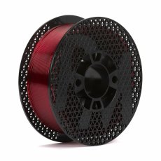 Filament PM PETG transparentní červený, 1,75 mm, 1 kg – nová cívka