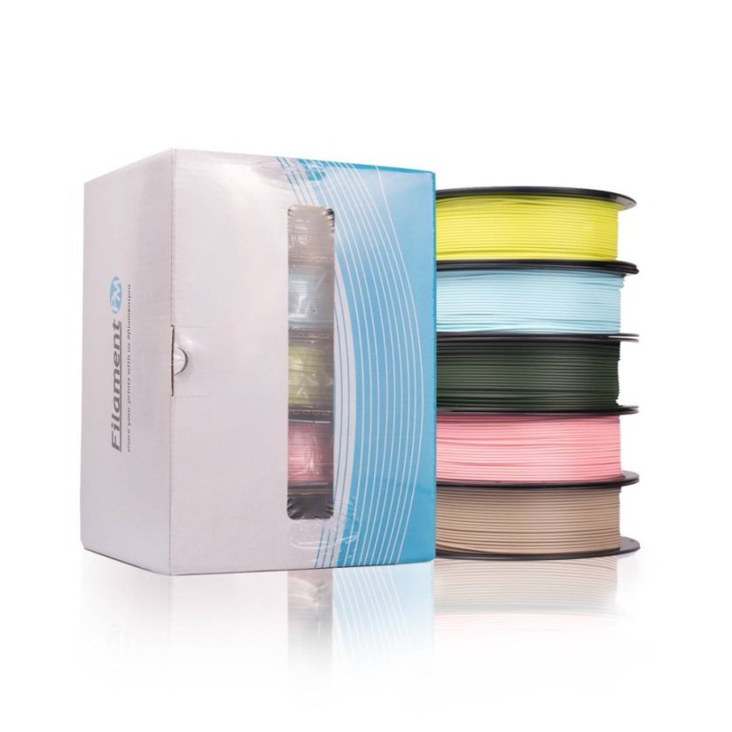 PLA+ Tasty Pack - Sada 5 filamentů Filament-PM (1,75 mm, 5x0,3 kg)