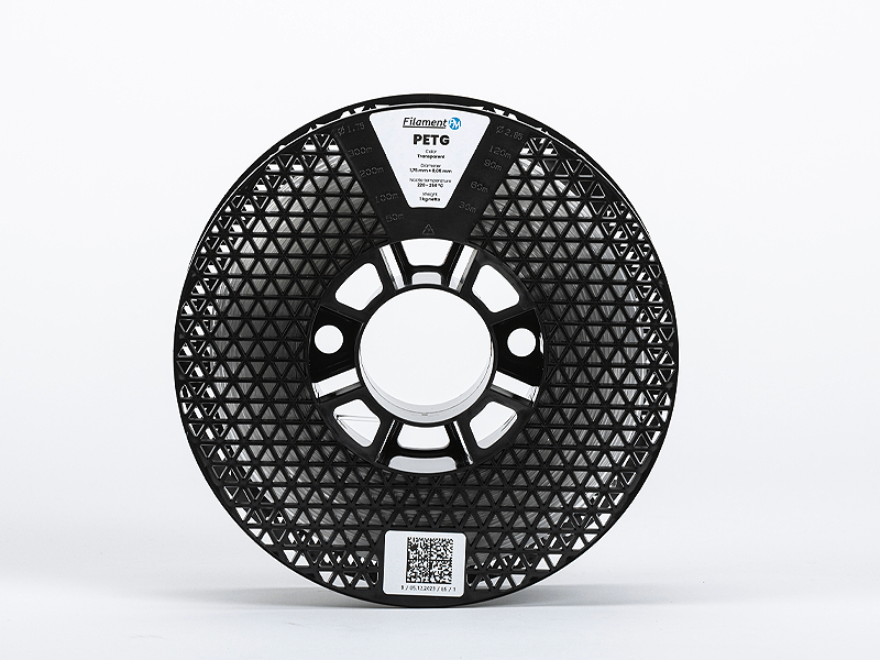 PETG filament transparentný 1,75 mm – 1 kg