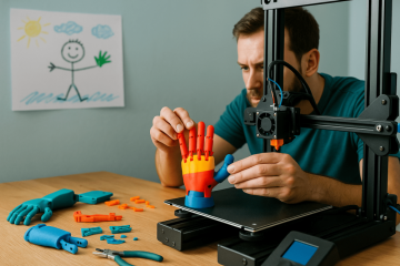 3D tisk pomáhá lidem – projekt Enabling the Future