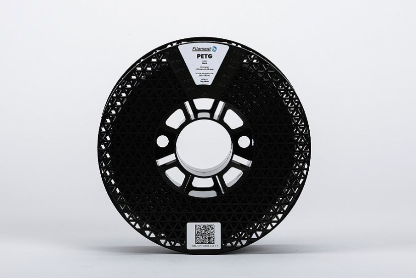 PETG filament 1,75 mm – černý– 1 kg