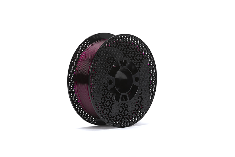 PETG filament transparentní fialová 1,75 mm – 1 kg