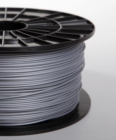Stříbrný ABS tiskový materiál - filament