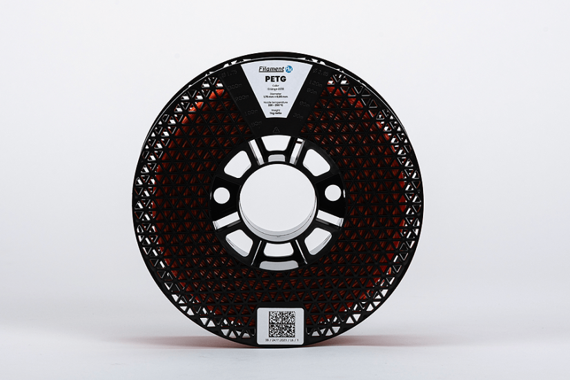 PETG filament Orange 2018 1,75 mm – 1 kg