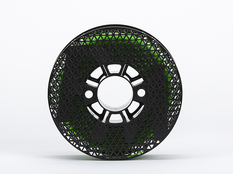 Transparentný zelený PETG filament 1,75 mm – 1 kg