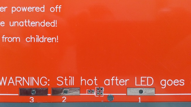 Vyhřívaná tisková podložka MK2B 214x214mm