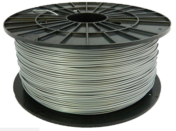 Stříbrný ABS tiskový materiál - filament