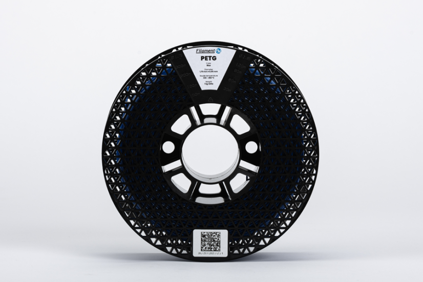 PETG filament modrý 1,75 mm – 1 kg pro technický 3D tisk
