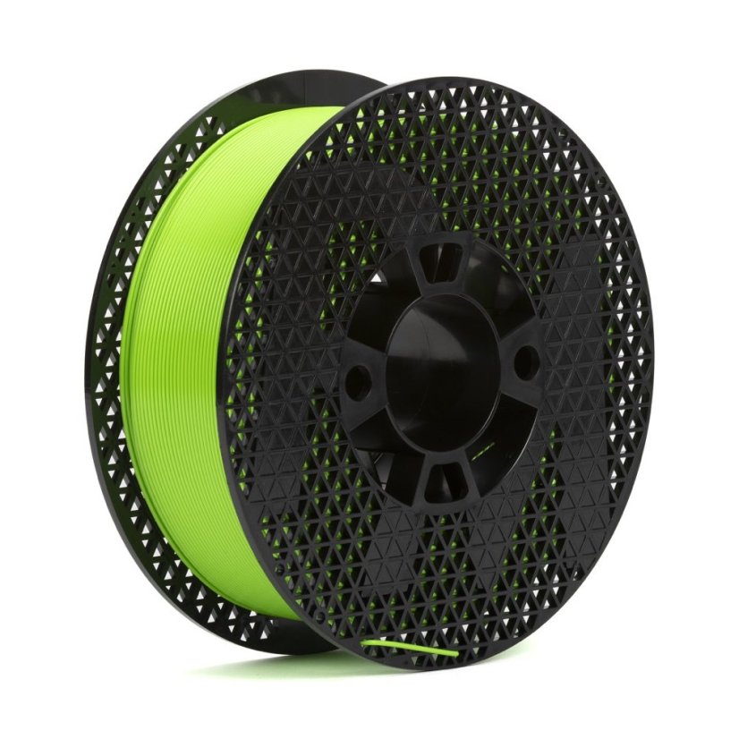 Filament PM PLA - Žltozelená, 1,75 mm, 1 kg – nová cievka