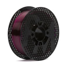 Filament PM PETG - Transparentní Fialová, 1,75 mm, 1 kg – nová cívka