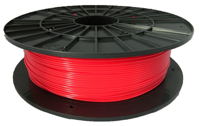 Červený ABS tlačový materiál - filament