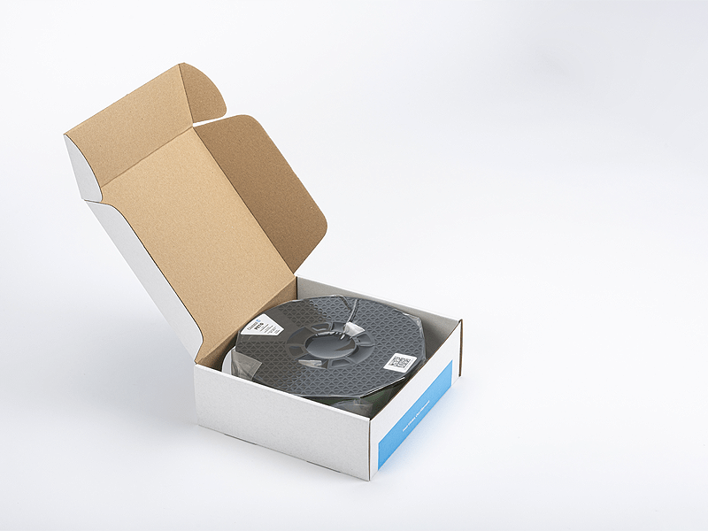 Transparentný zelený PETG filament 1,75 mm – 1 kg