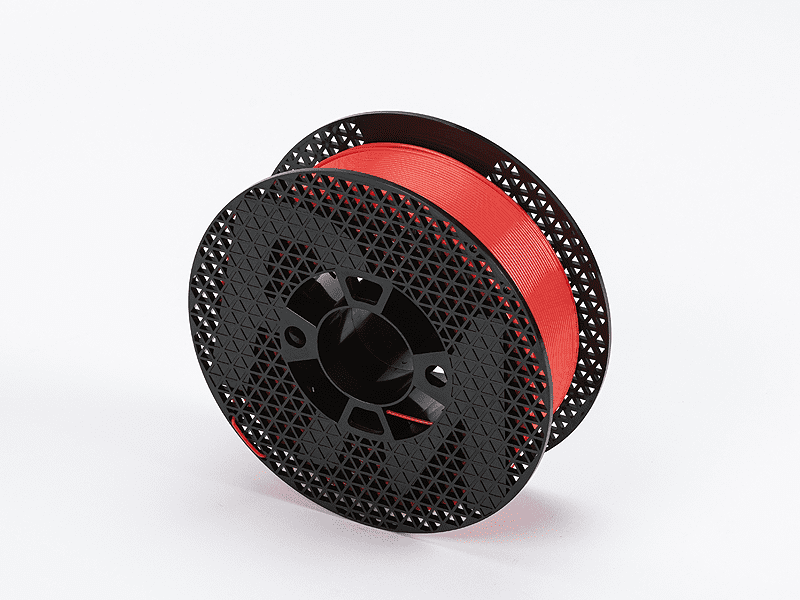 Červený PLA tlačový materiál - filament