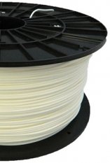 Bielý ABS tlačový materiál - filament