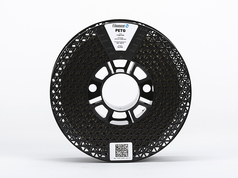 PETG filament metalická edícia žabie zlato 1,75 mm – 1 kg