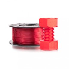 PETG transparentní červený filament