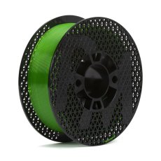 Filament PM PETG - Transparentní Zelená, 1,75 mm, 1 kg – nová cívka