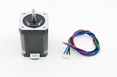 Krokový motor NEMA 17 (krok 1.8°, moment 0.6 Nm) - Ideálny pre 3D tlačiarne a CNC stroje
