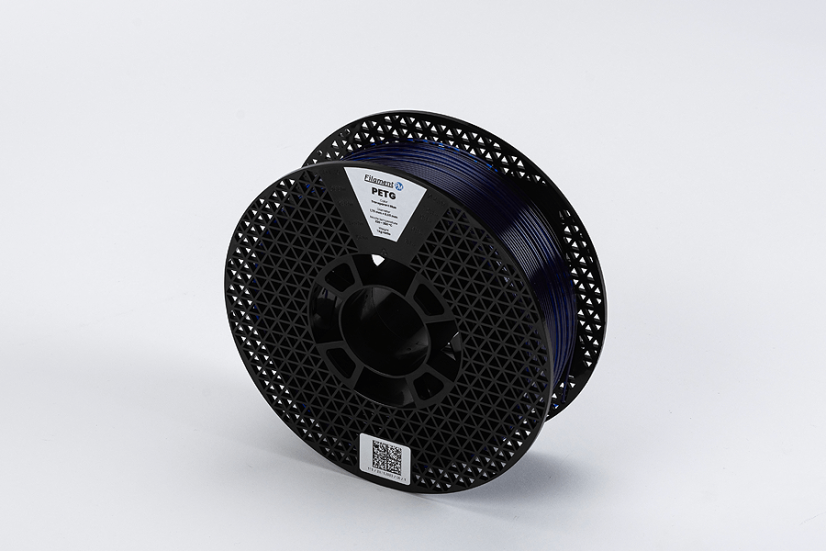 PETG transparentní modrý 1,75 mm 1 kg | Průsvitný filament