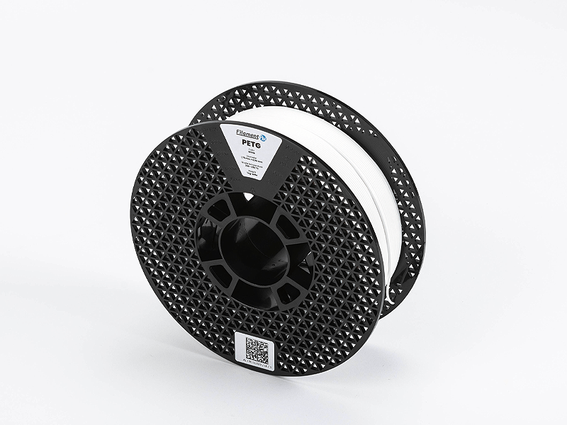 Bílý tiskový materiál PETG 1,75 mm – univerzální filament pro 3D tisk