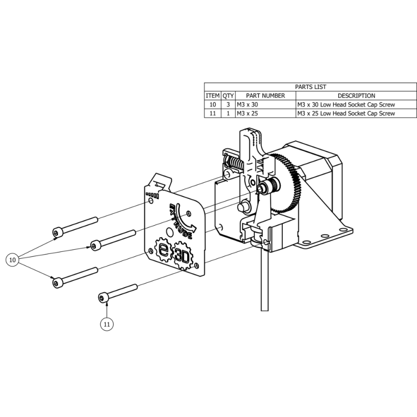 Titan extruder