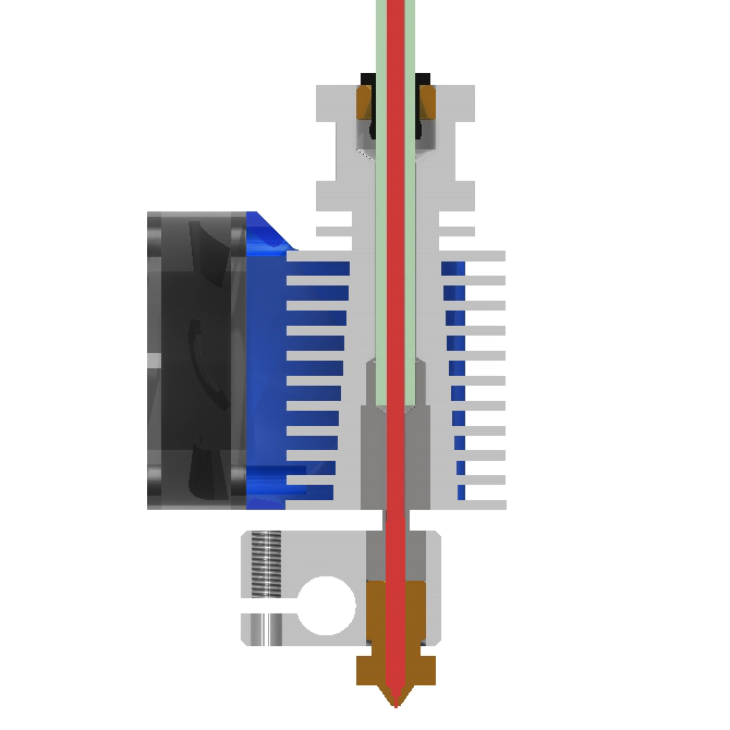 E3D HotEnd v6 - 1,75mm (verze Bowden)