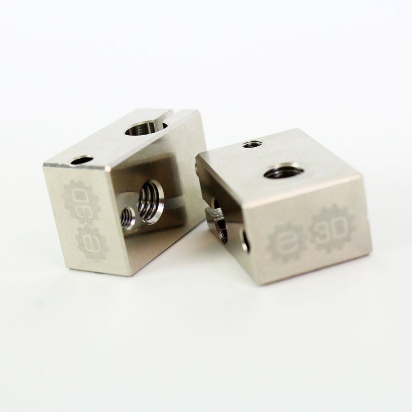 v6 Plated Copper Heater Block v6 E3D