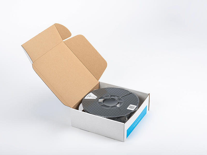 PLA Stříbrný filament 1,75 mm 2 kg – metalický PLA filament ve velkém balení