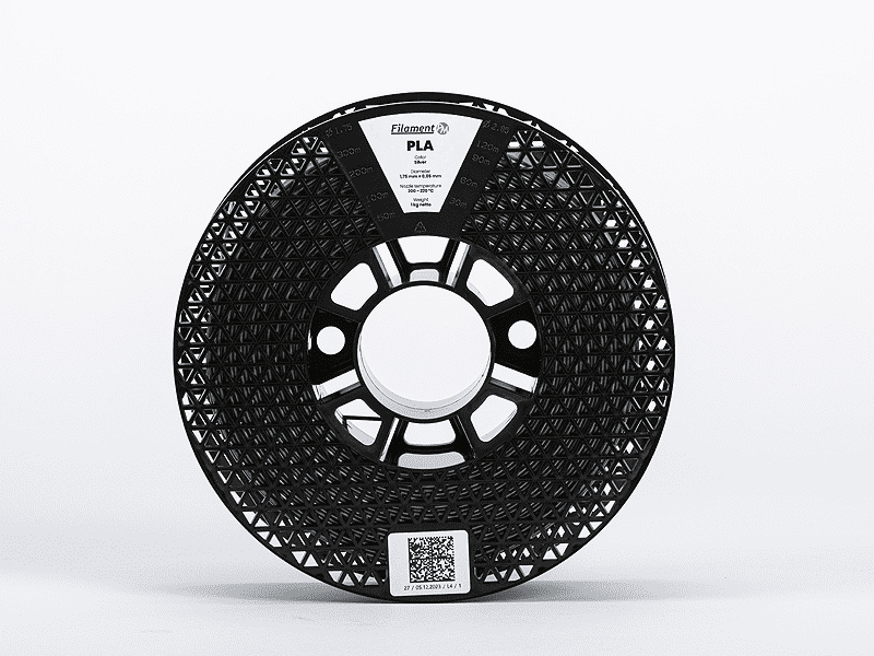 FILAMENT 1,75 PLA - SILVER 1 KG