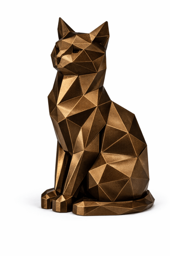 PETG filament metalická edice kávová bronzová 1,75 mm – 1 kg