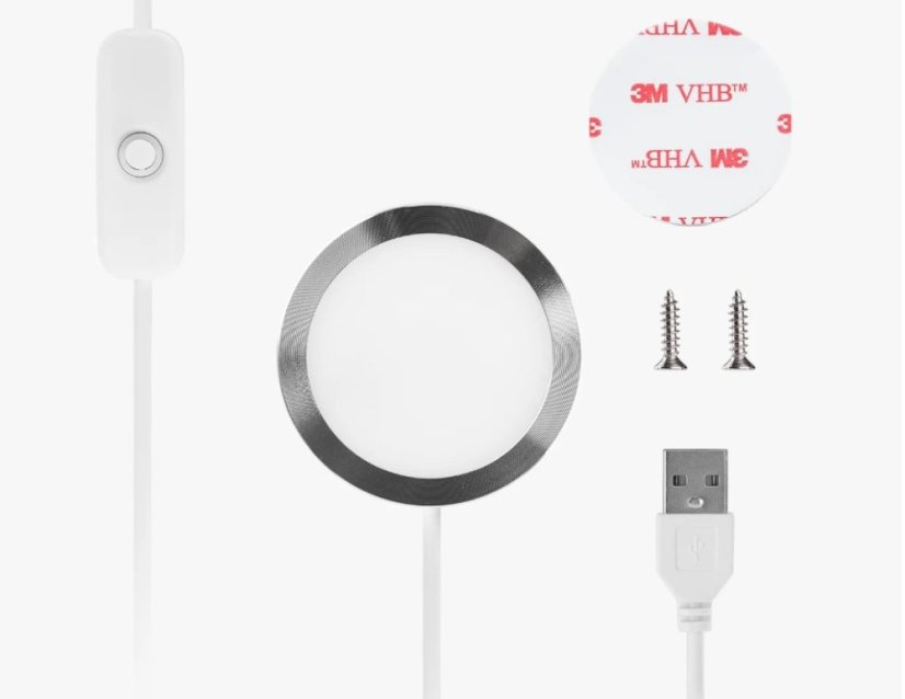LED Lamp Kit 001 – Sestavte si vlastní LED lampu s 3D tištěnými komponenty