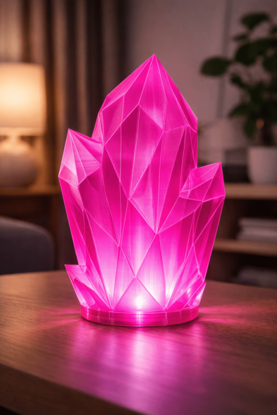 PETG filament transparentná fialová 1,75 mm – 1 kg