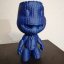 3D tlač modrý filament