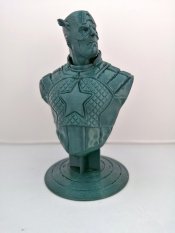 3D tlač zelený filament