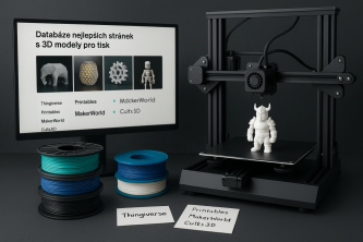 Databáze nejlepších stránek s 3D modely pro tisk (2025)