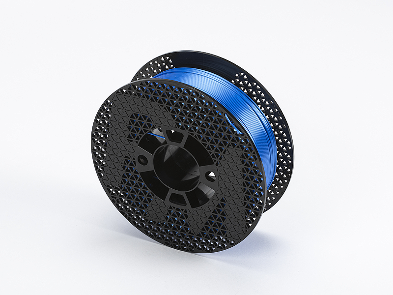 SILK PLA filament v nebesky modré – Hedvábný lesk pro vaše 3D výtisky