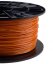 Oranžovohnedé PLA tlačový materiál - filament