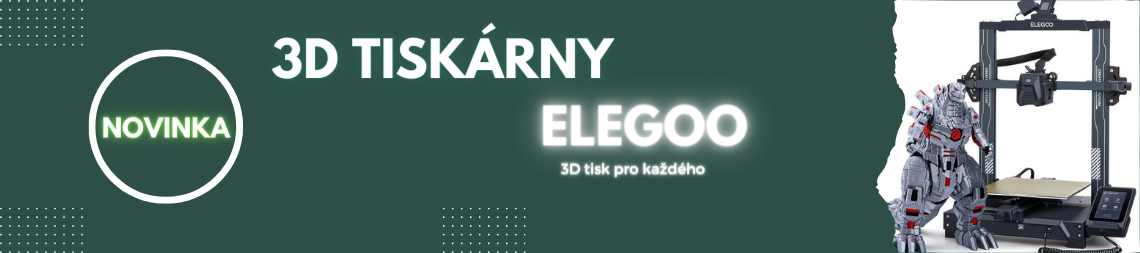 3D tiskárny Elegoo nově v nabídce