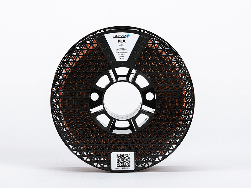 FILAMENT 1,75 ,PLA - COPPER 1 KG