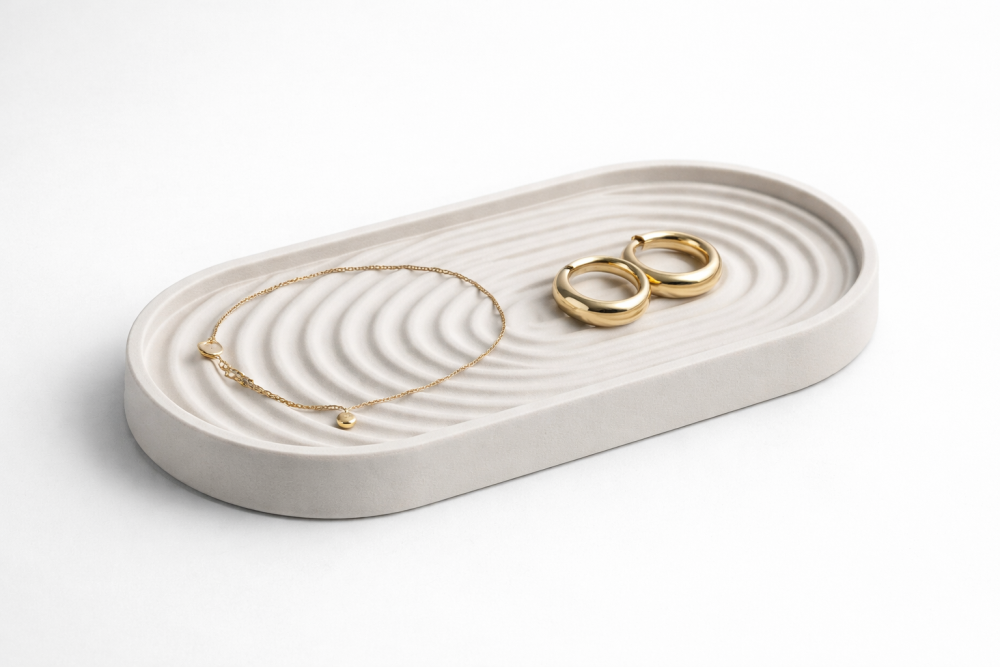 Designový 3D tištěný podnos na šperky